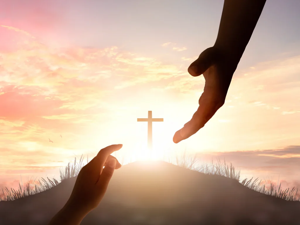 An image representing God's grace and redemption.
